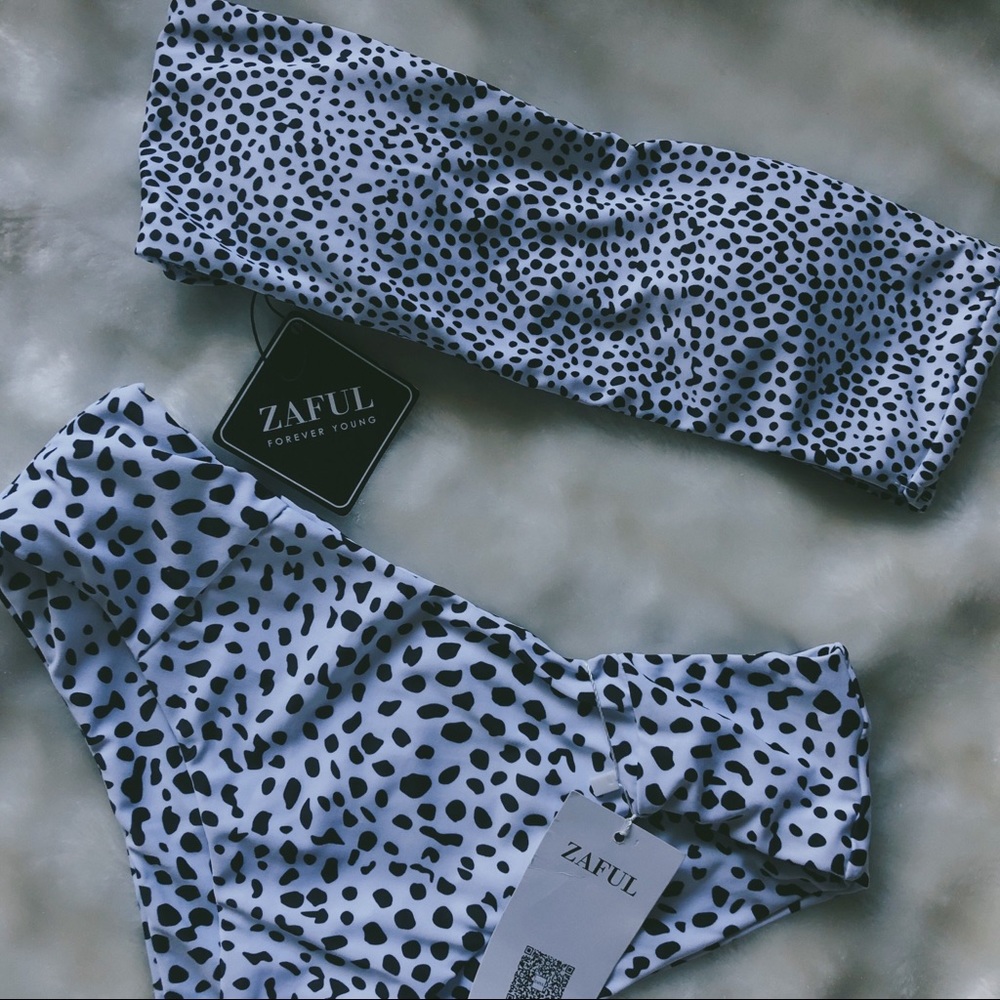 Zaful Polka Dot High-Waisted Bikini (NEW!)